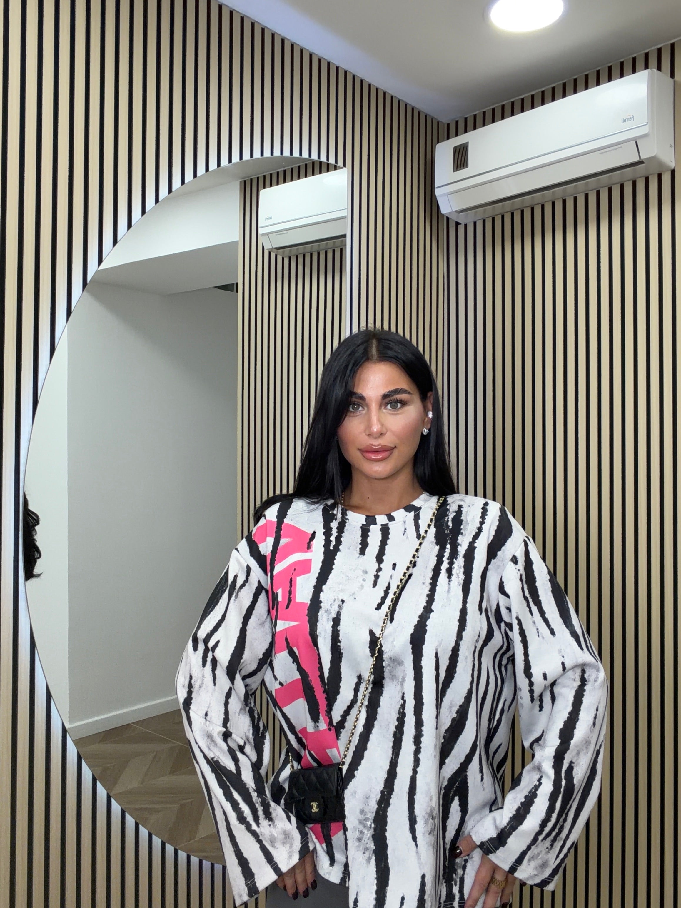 Long Sleeve Zebra
