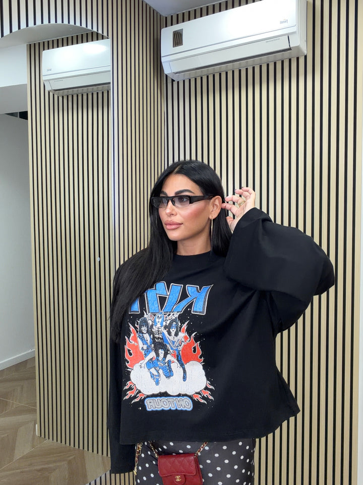 Long Sleeve Barock Kiss