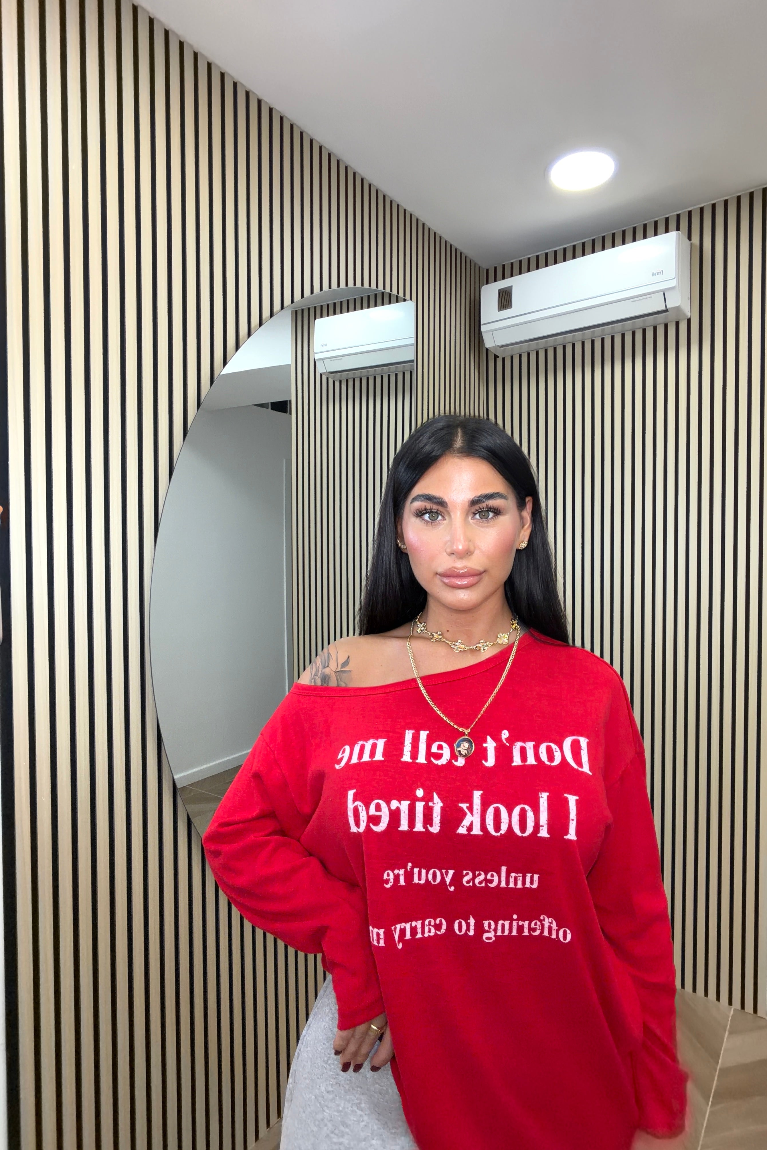 Long Sleeve Red