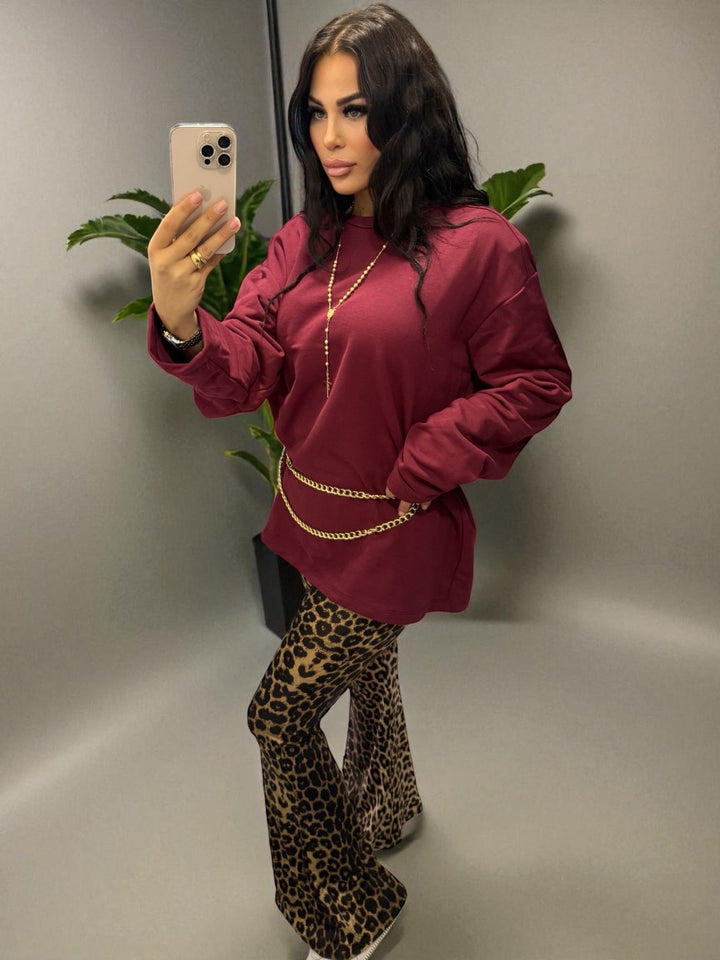 Felpa Basic con Spallina