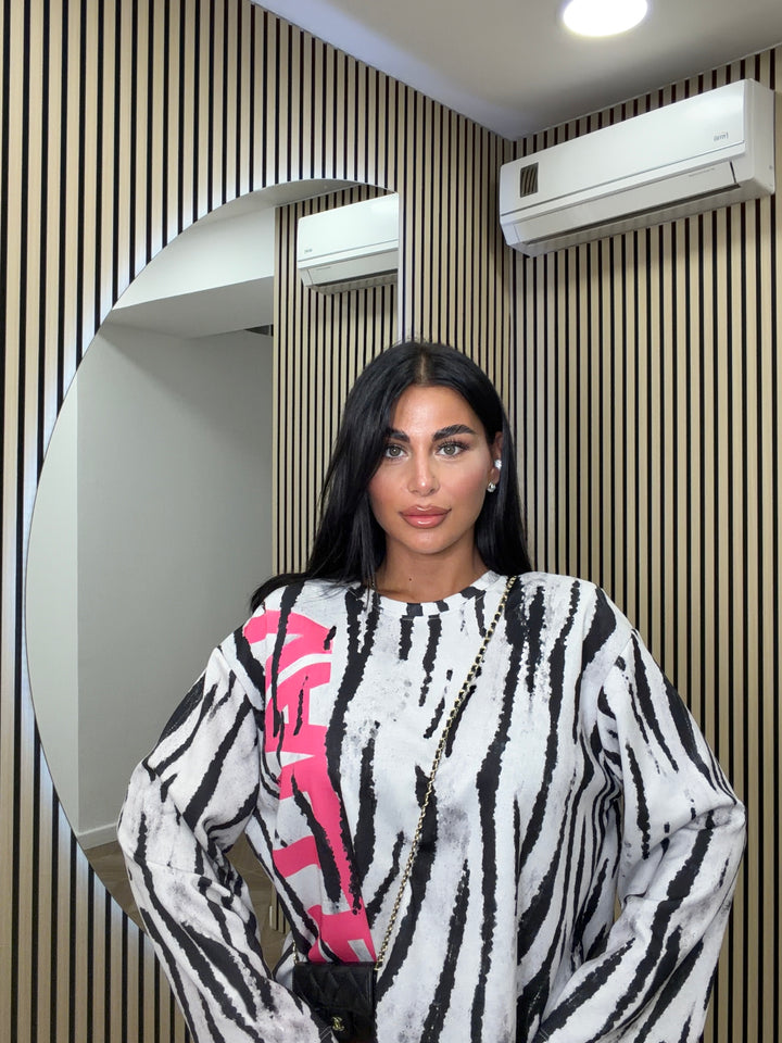 Long Sleeve Zebra