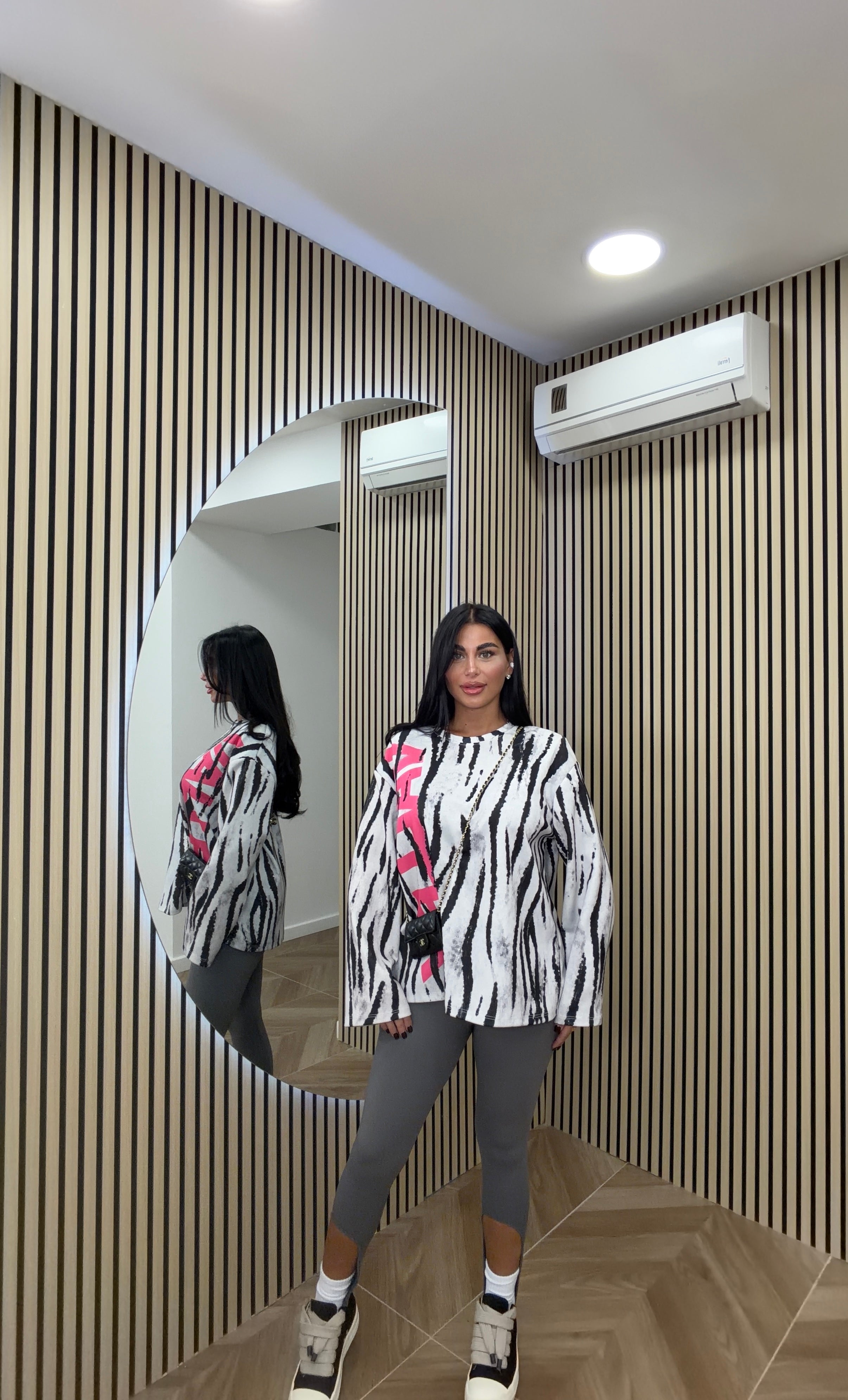 Long Sleeve Zebra
