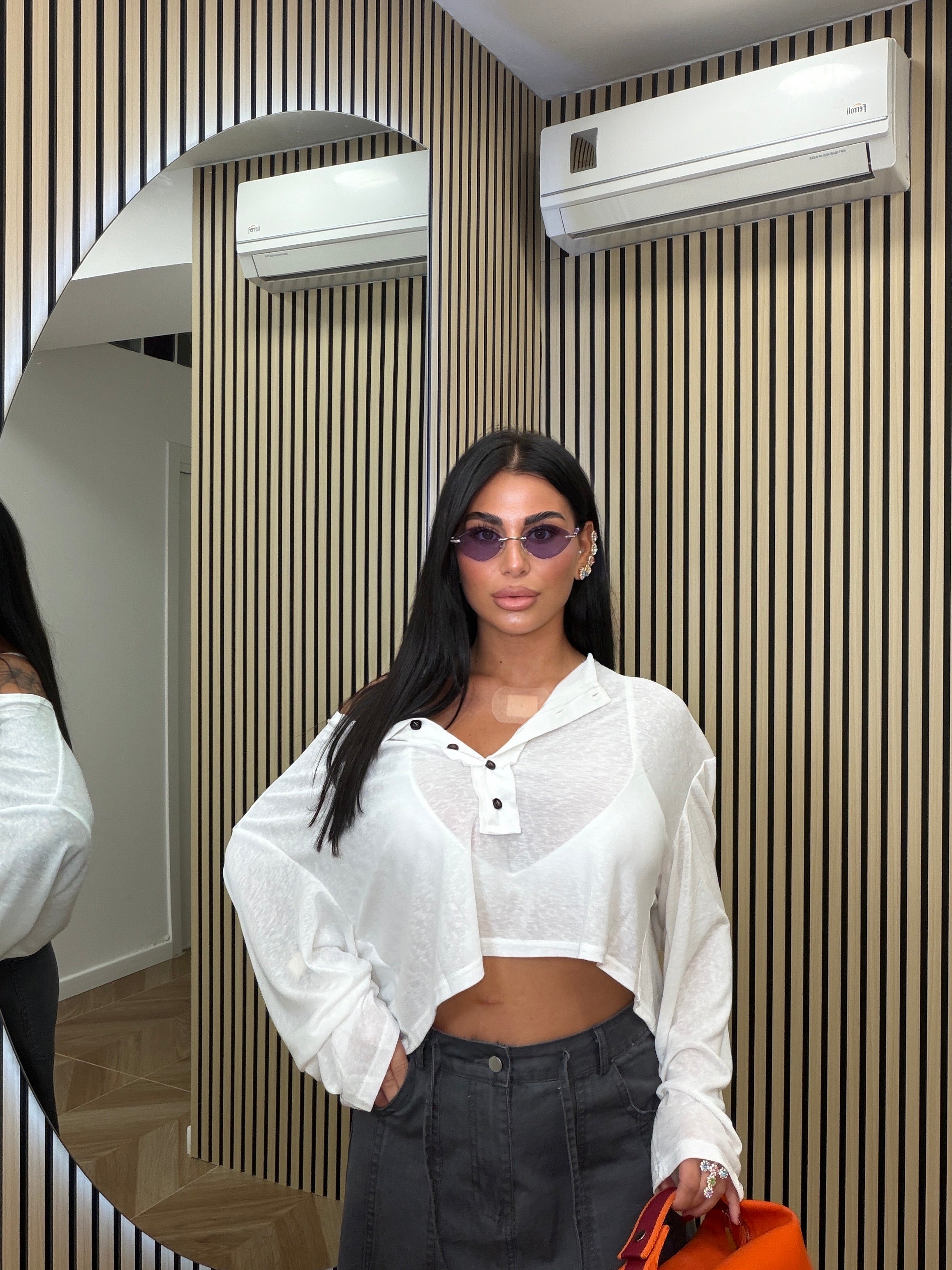Maglia leyla crop