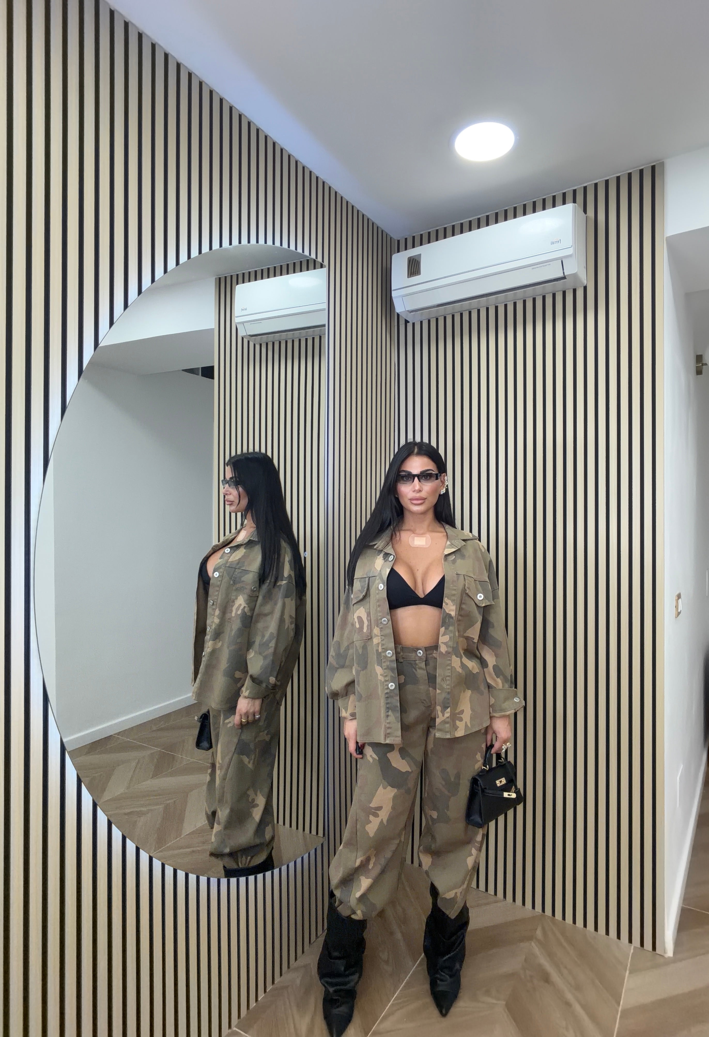 Coordinato Denim Camouflage