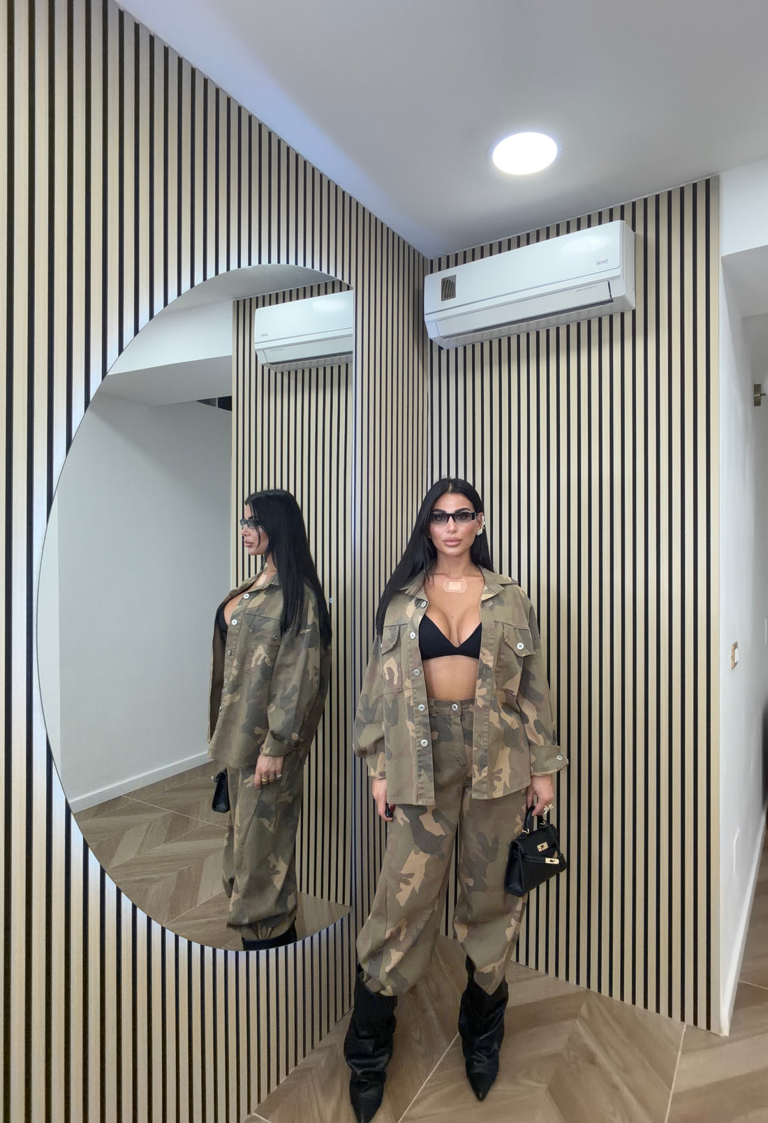 Coordinato Denim Camouflage