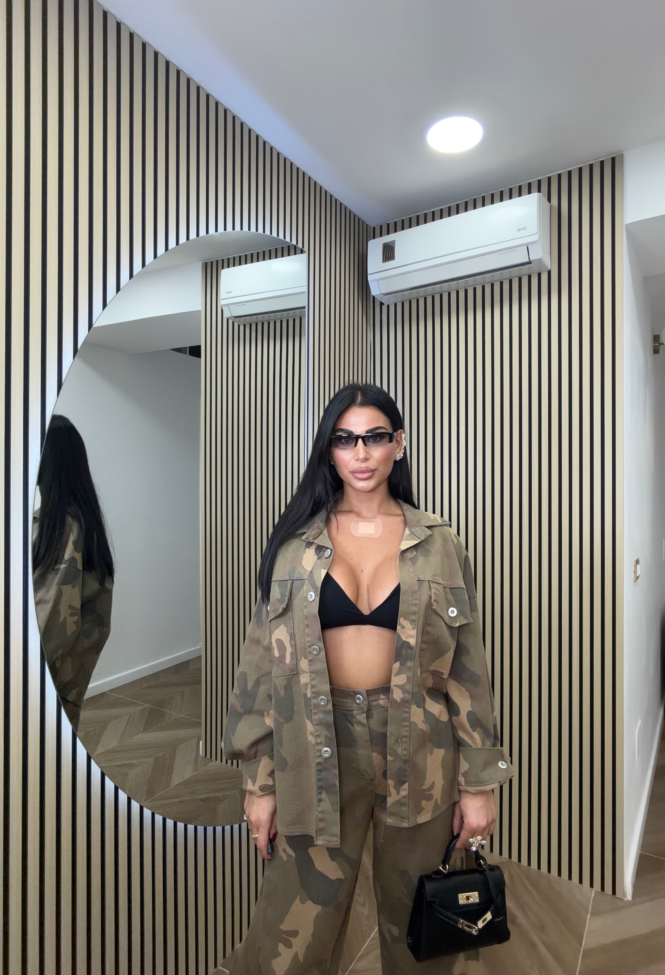 Coordinato Denim Camouflage