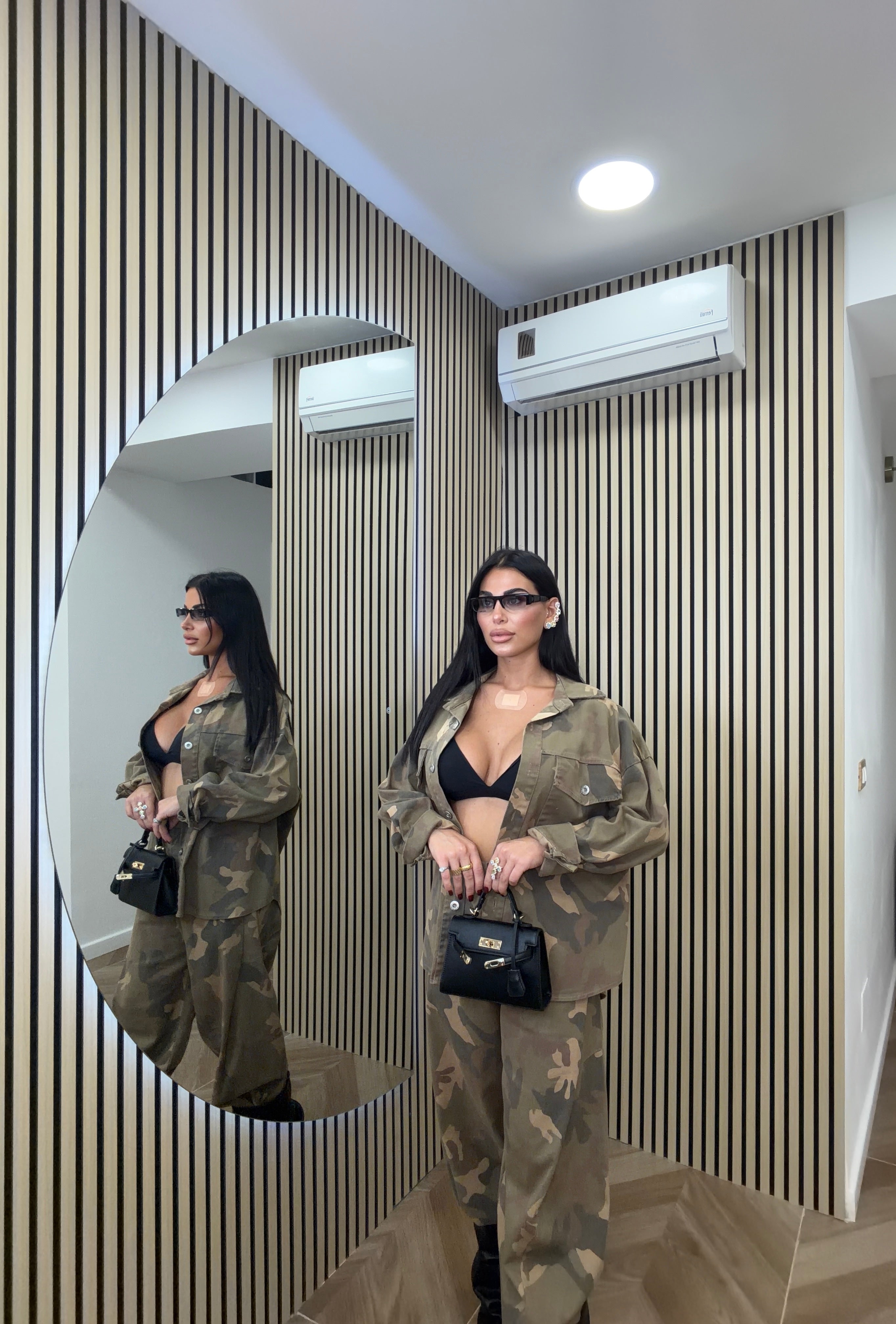 Coordinato Denim Camouflage
