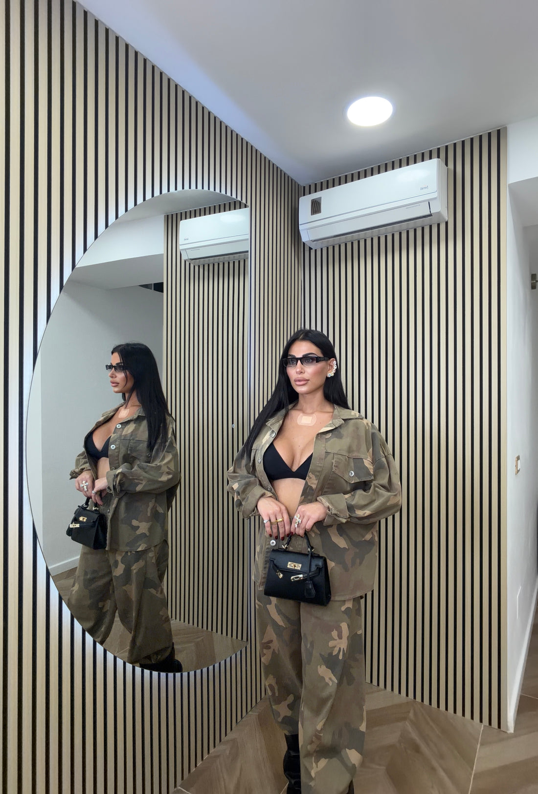 Coordinato Denim Camouflage